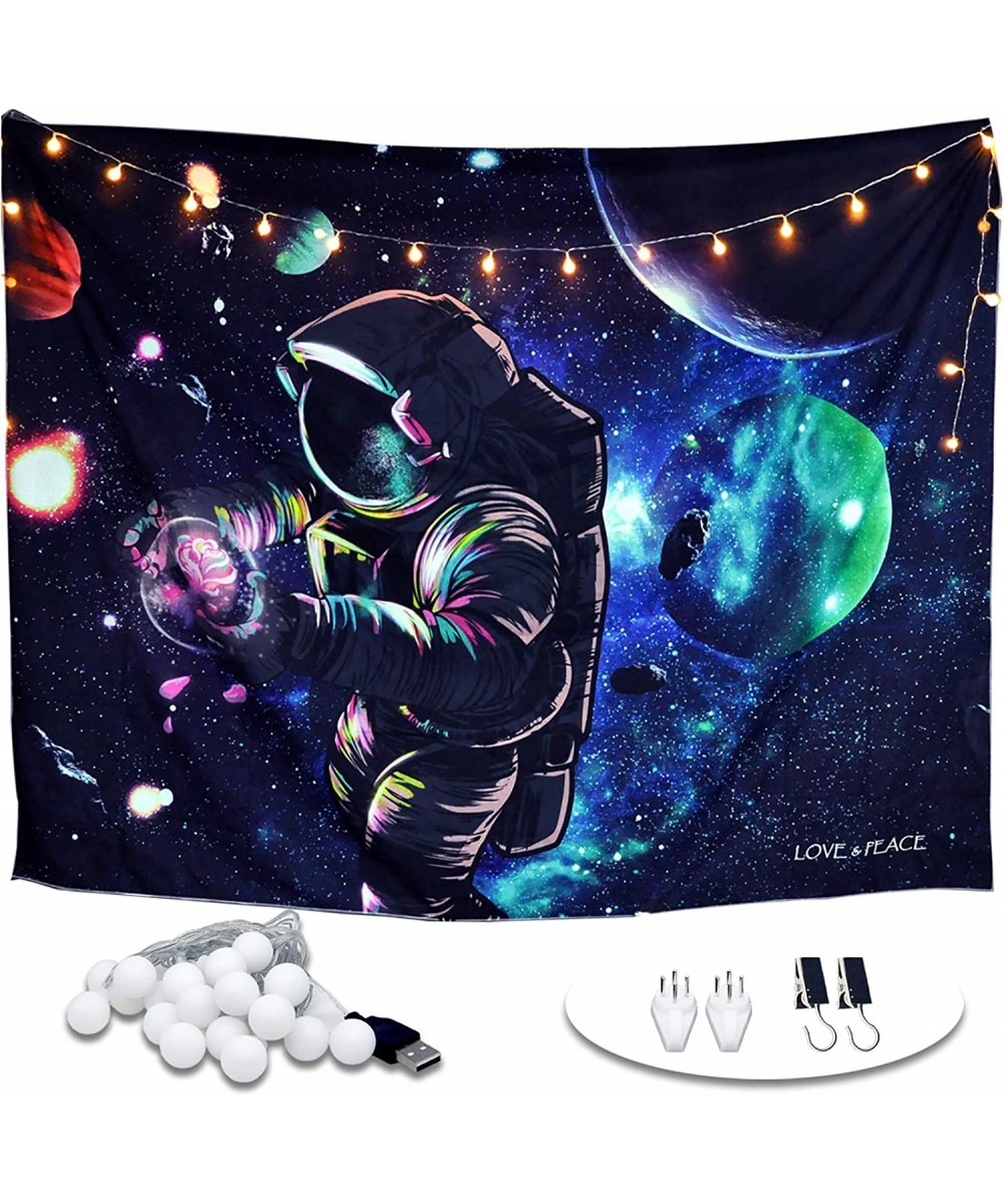 Astronaut Tapestry Galaxy Tapestry Outer Space Tapestry for Boys Bedroom Decor Living Room Or Dorm Wall A Hanging Tapestry (P...