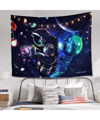 Astronaut Tapestry Galaxy Tapestry Outer Space Tapestry for Boys Bedroom Decor Living Room Or Dorm Wall A Hanging Tapestry (P...