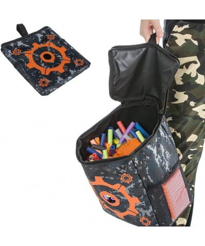 Target Pouch Storage Carry Equipment Bag with 20 Bullets Darts & 2 Hooks for N-strike Elite/Mega/Rival Series $26.65 Toy Foam...