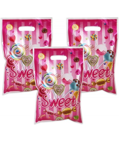 50 Pcs Candyland Goodie Gift Bags Lollipop Gift Bags Candy Party Favors Bags Treat Bags Family Goody Bags for Sweet Candy The...