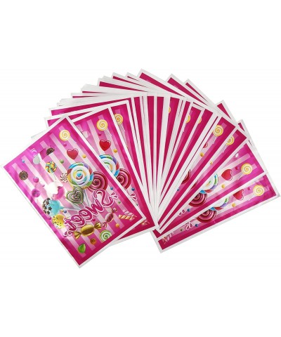 50 Pcs Candyland Goodie Gift Bags Lollipop Gift Bags Candy Party Favors Bags Treat Bags Family Goody Bags for Sweet Candy The...