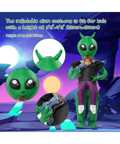 Alien Costume Kids Alien Halloween Costume Inflatable Alien Costume for Kids Blow Up Alien Costume for Halloween $85.07 Kids'...