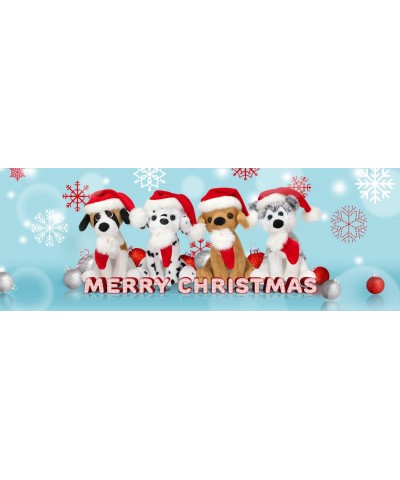 Adorable Soft and Hairy Santa Teddy Bear Stuffed Animal Holiday Toys Christmas Accessories – A Perfect Toy Gift for Kids (6 I...