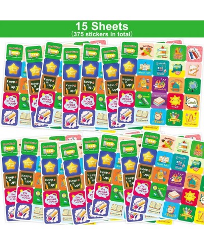 Reward Stickers Back to School Teacher Stickers Sheets for Students Kids Classroom Decoration 375 Pcs $15.29 Kids' Stickers