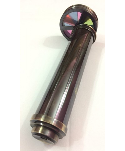 Antique Finish Brass Double Wheel ~ Kaleidoscope Vintage Maritime Optical Beautiful Item $41.68 Prisms & Kaleidoscopes