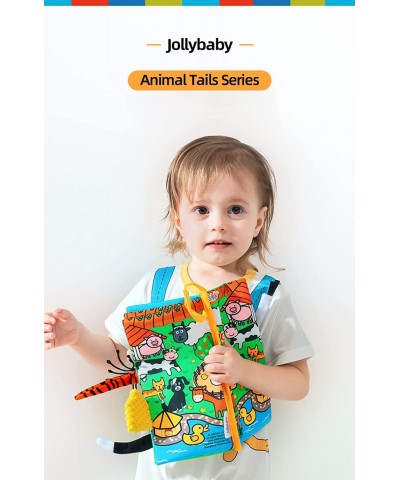 Baby Cloth Books Touch & Feel Crinkle Soft Books for Infants Babies Toddler Early Educational Interactive Stroller Toys Baby ...