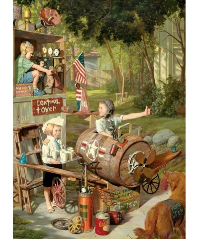 (EURHR The Barnstormers by Bob Byerley 1000Piece Puzzle 1000Piece Jigsaw Puzzle $37.95 Jigsaw Puzzles