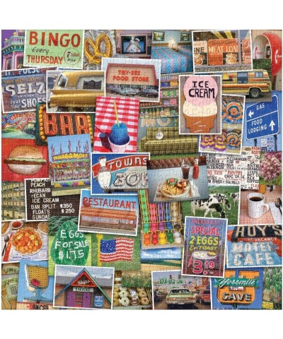 Snapshots of America 500 Piece Jigsaw Puzzle for Families and Adults USA Puzzle with Scenes from Life in America $23.64 Jigsa...