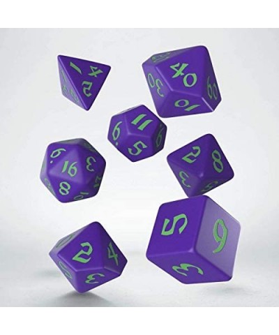 Classic Runic Purple & Green Dice Set (7) $18.38 Game Accessories