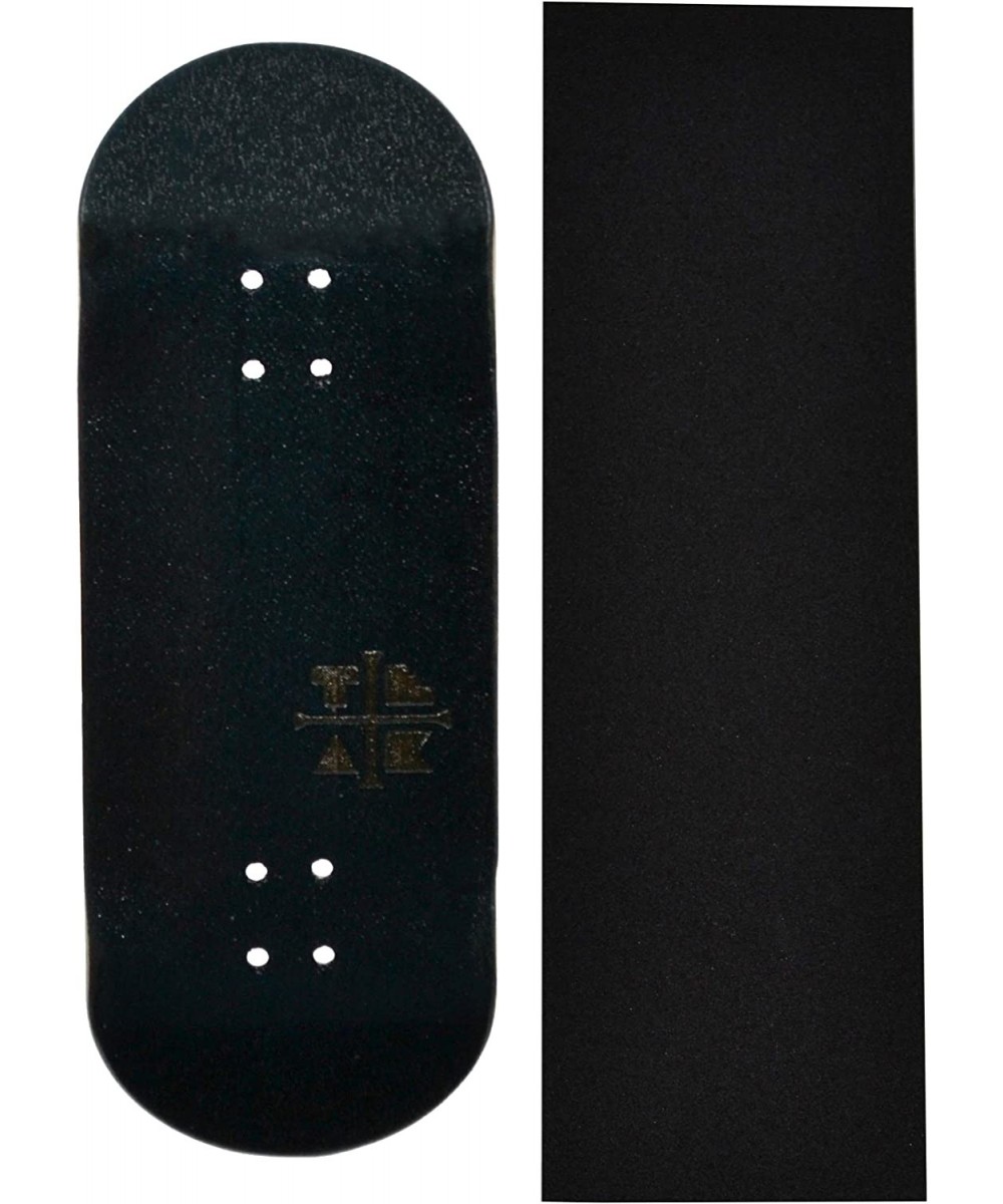 Prolific Wooden Fingerboard Deck Black Mamba - 34mm x 97mm - Handmade Pro Shape & Size - Five Plies Wood Veneer - Includes Pr...