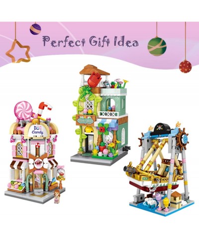 Girls Mini Building Blocks Mini Wedding Dress Store Toy Building Set 465 PCS Building Bricks Block Set for Girls Teens Adults...