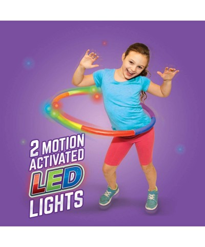 LED Snap & Go! Hoop Toy Red Orange Yellow Blue Green Purple (2-Pack) $43.48 Kids' Fitness Equipment