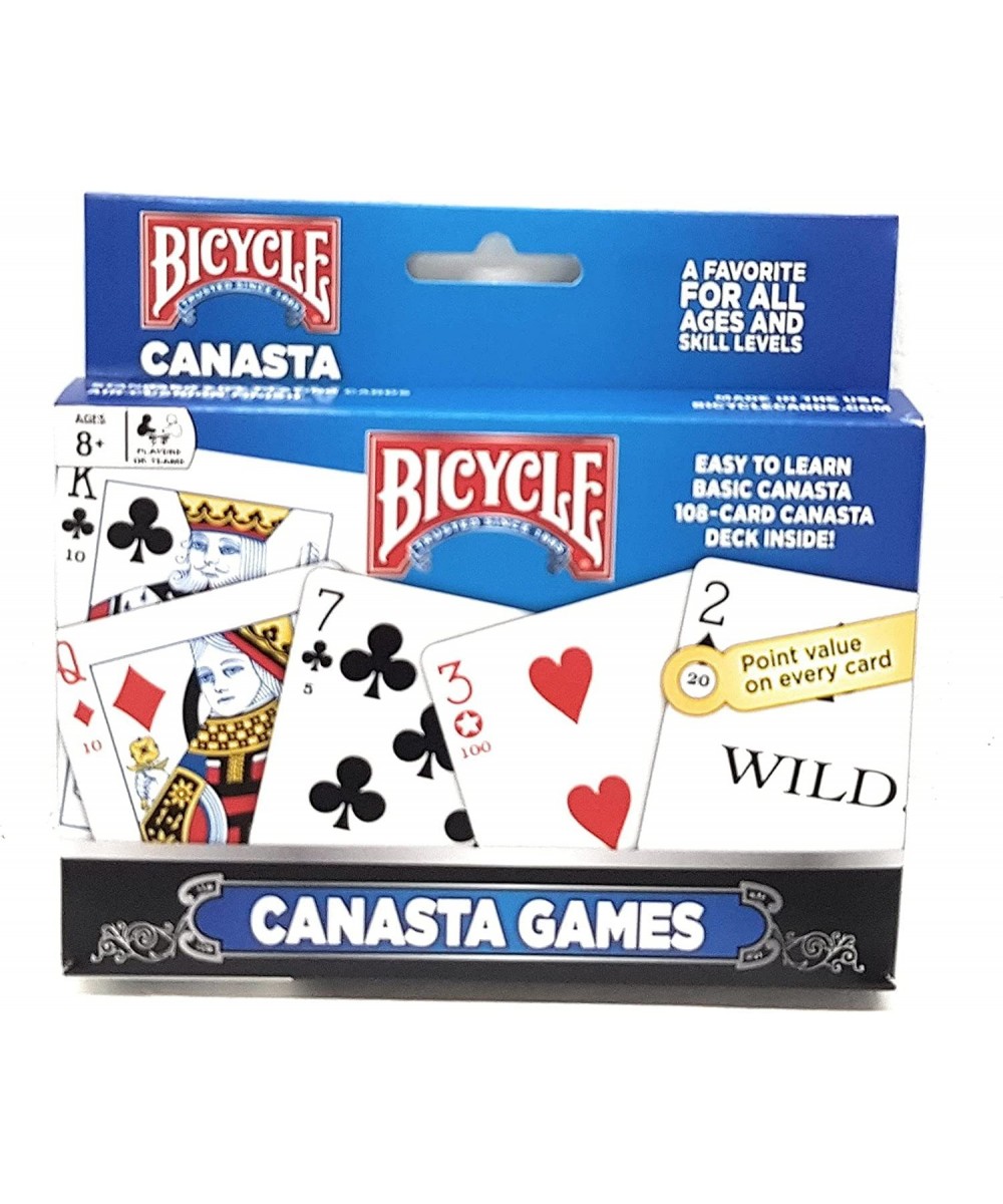 Bicycle 1023140 2-Pack Canasta Card Games Standard (Limited Edition) Limited Edition $17.18 Card Games