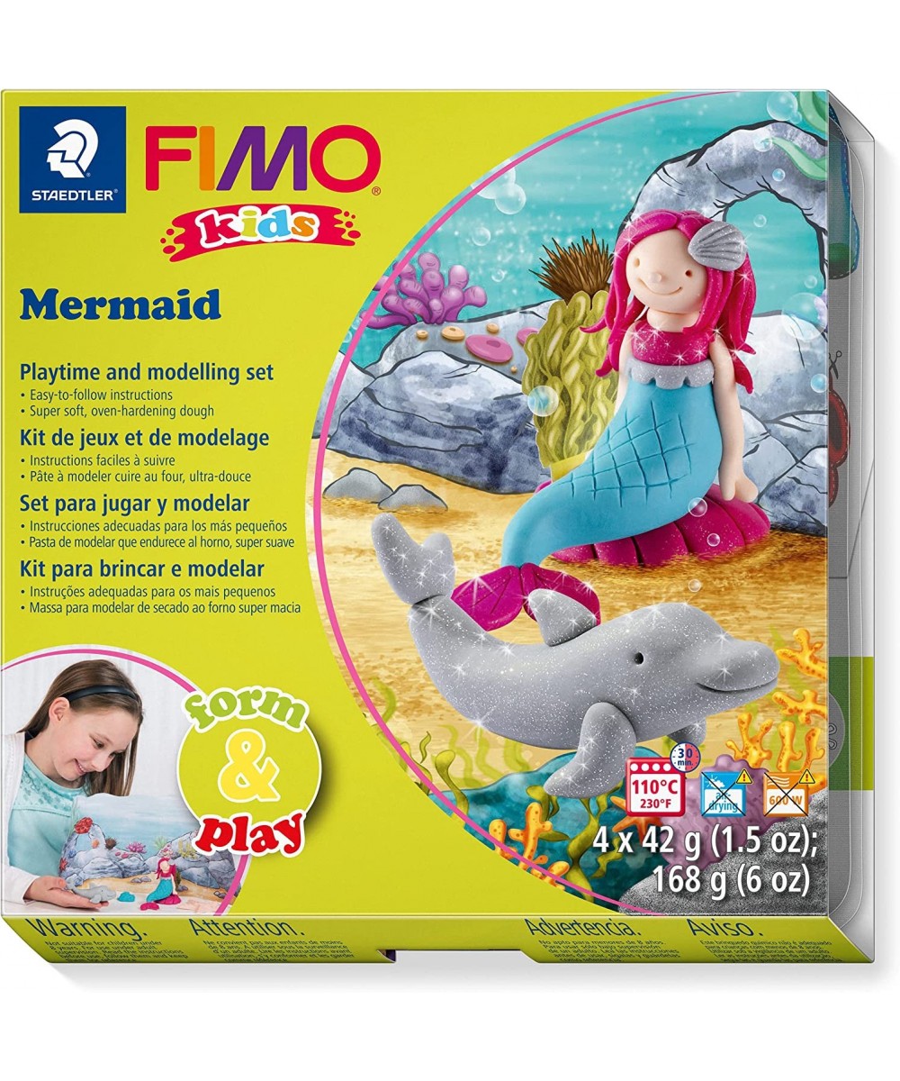 10013786 Form Play Mermaid Assorted Multicolor $21.03 Kids' Art Clay & Dough