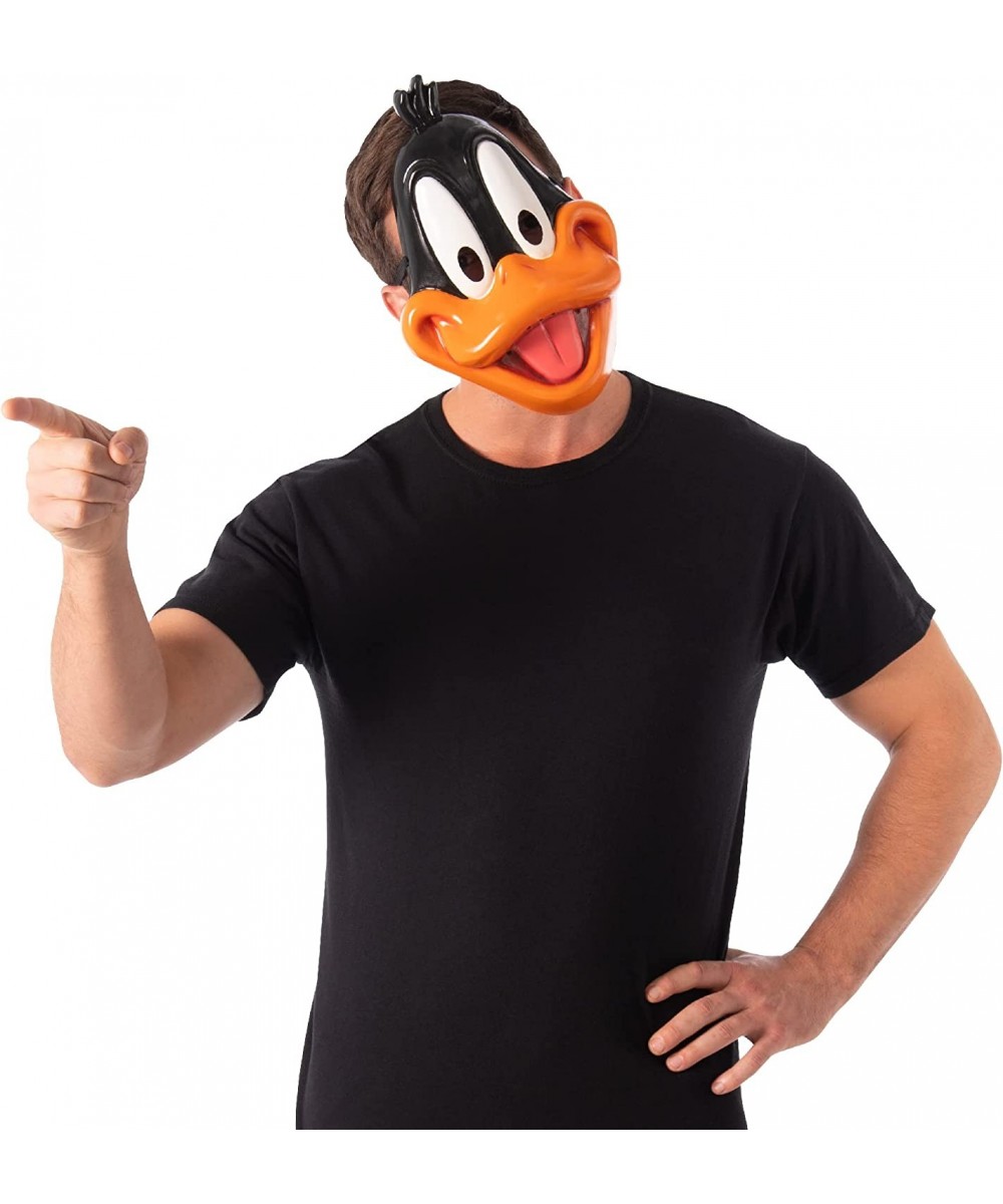 Unisex Warner Bros. Space Jam Daffy Duck Plastic Half-Mask One Size $38.39 Kids' Dress-Up Accessories