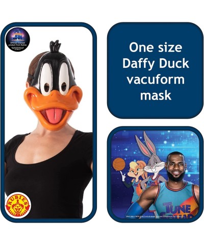 Unisex Warner Bros. Space Jam Daffy Duck Plastic Half-Mask One Size $38.39 Kids' Dress-Up Accessories