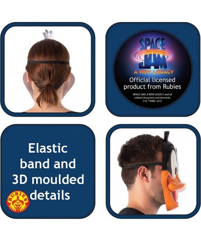 Unisex Warner Bros. Space Jam Daffy Duck Plastic Half-Mask One Size $38.39 Kids' Dress-Up Accessories