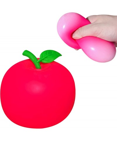 Stretchy Dough Ball Fidget Toys (Pack of 1) - Squishy Apple Stress Balls for Kids and Adults Fun and Soft Sensory Squeeze Bal...