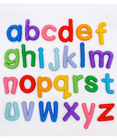 Montessori Felt Letters and ABC Flash Cards - Lowercase Large Alphabet Letters for Toddlers and Educational Flashcards for Pr...