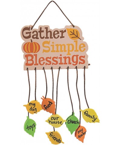 Gather Simple Blessings Mobile Craft Kit - Makes 12 - Thanksgiving Crafts for Kids $25.67 Kids' Drawing & Writing Boards