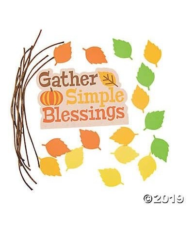 Gather Simple Blessings Mobile Craft Kit - Makes 12 - Thanksgiving Crafts for Kids $25.67 Kids' Drawing & Writing Boards