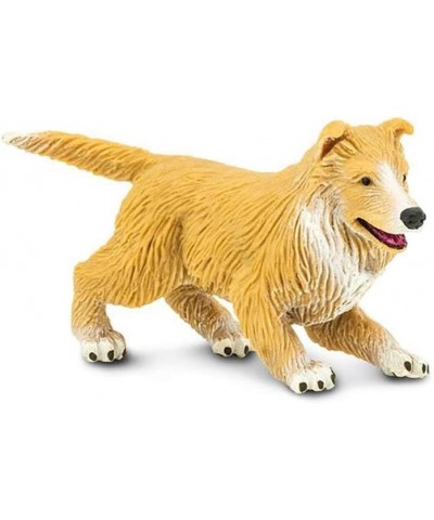 Best in Show Collection - Collie Puppy Figurine Non-toxic and BPA Free - Ages 3 and Up $16.16 Play Figure Playsets