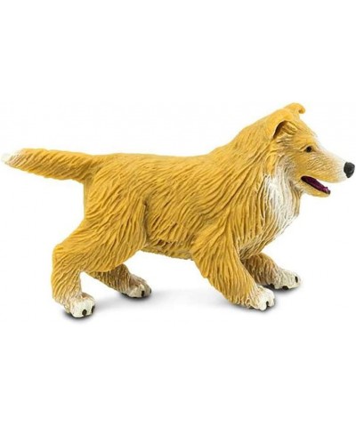 Best in Show Collection - Collie Puppy Figurine Non-toxic and BPA Free - Ages 3 and Up $16.16 Play Figure Playsets