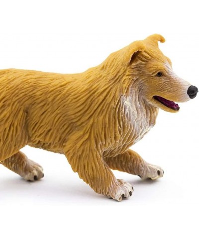 Best in Show Collection - Collie Puppy Figurine Non-toxic and BPA Free - Ages 3 and Up $16.16 Play Figure Playsets