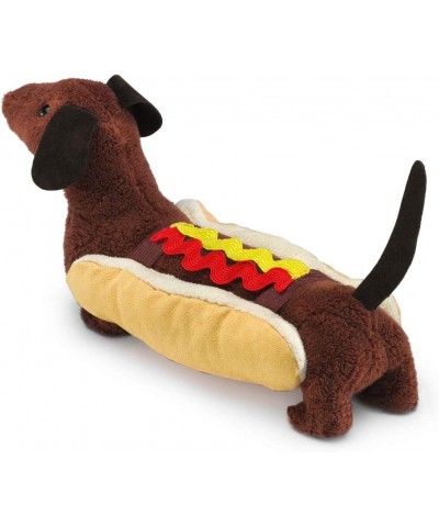 Hot Dog Finger Puppet Brown Tan Cream Yellow Red $28.64 Plush Puppets