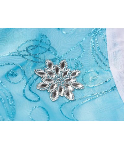 Elsa Costume for Girls Princess Dress Sparkling Sleeve $47.73 Kids' Costumes