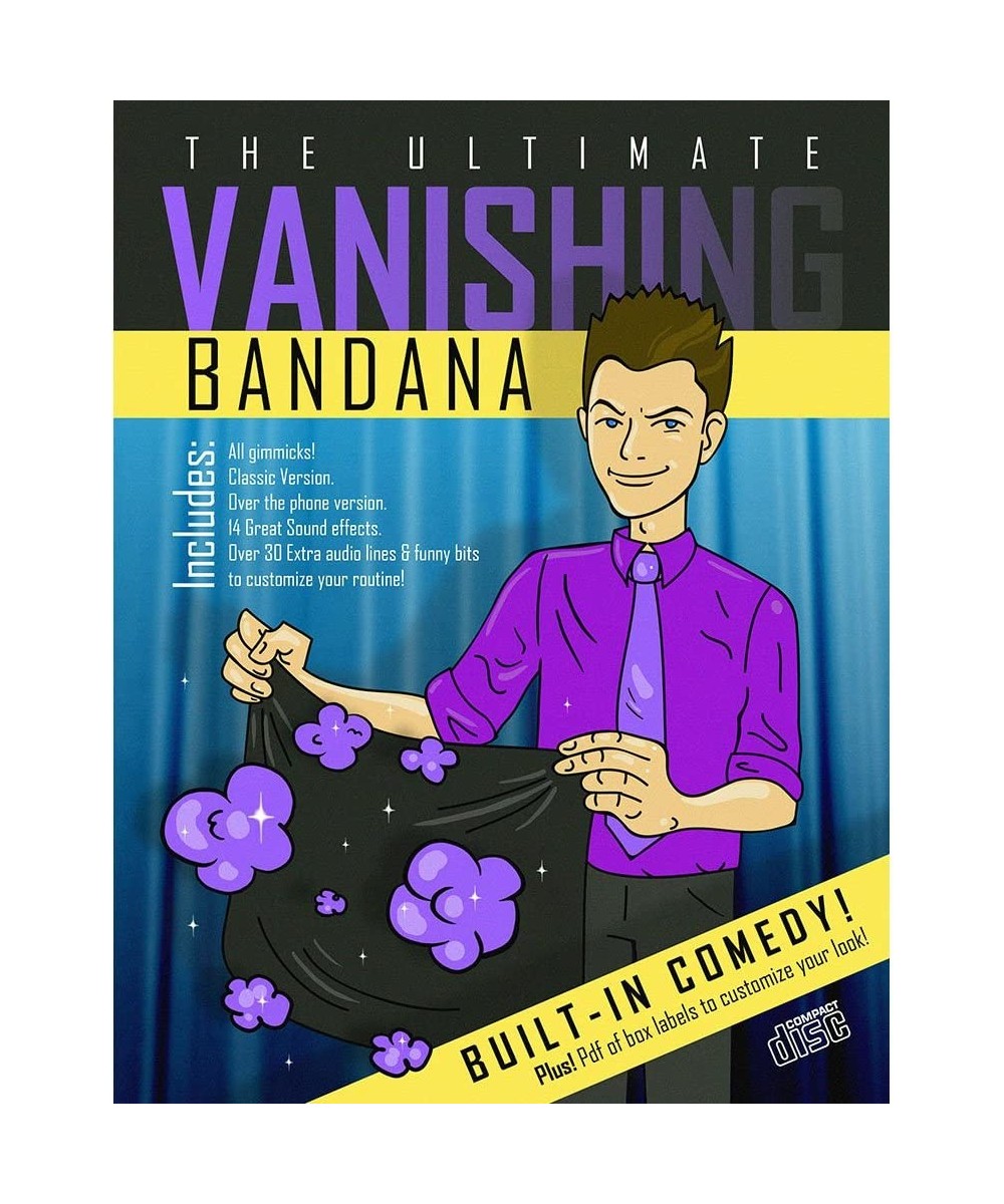 The Ultimate Vanishing Bandana - Trick $65.16 Magic Kits & Accessories