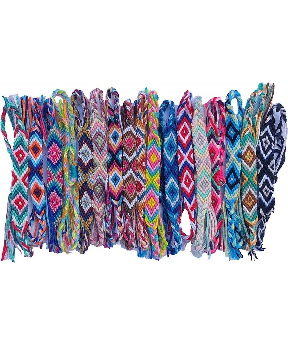 12 PCS Nepal Woven Friendship Bracelets with a Sliding Knot Closure for Women Teens and Girls Color may vary $29.84 Kids' Dre...