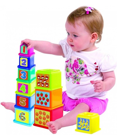 Kids Animal Stick & Stack Blocks Toy Eco-Friendly & Non-Toxic Early Childhood Development Toys for Fine Motor Skills Just Per...