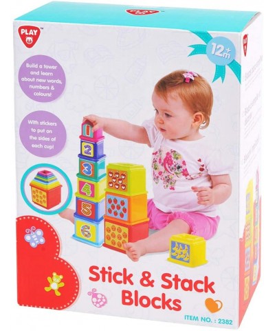 Kids Animal Stick & Stack Blocks Toy Eco-Friendly & Non-Toxic Early Childhood Development Toys for Fine Motor Skills Just Per...