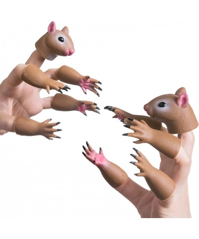 Handi Squirrel Finger Hand Puppet Novelty Toys Finger Doll Props Animal Finger Puppet Gift $22.75 Finger Puppets