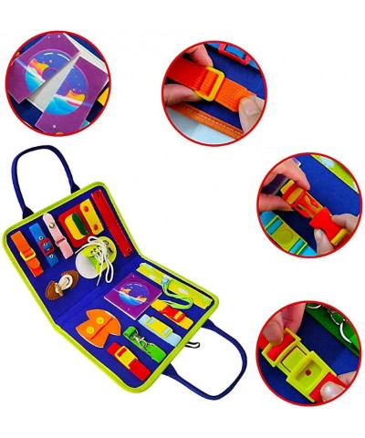 Busy Board for Toddlers Busy Board Bag Learning Education Toys for Toddler 1-3 Preschool Autistic Toddler Travel Sensory Toys...