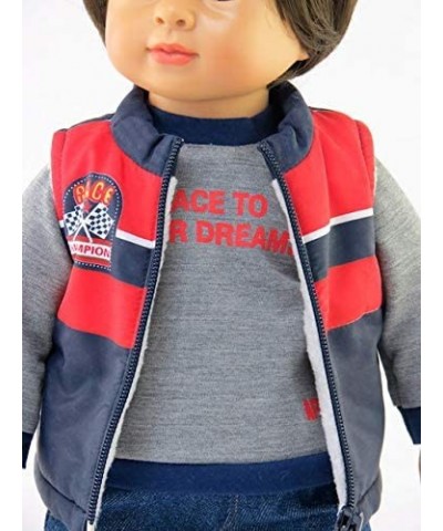 Boy’s Race to Your Dreams 3 Piece Vest and Pant Set Made for 18 inch Dolls $34.42 Doll Accessories