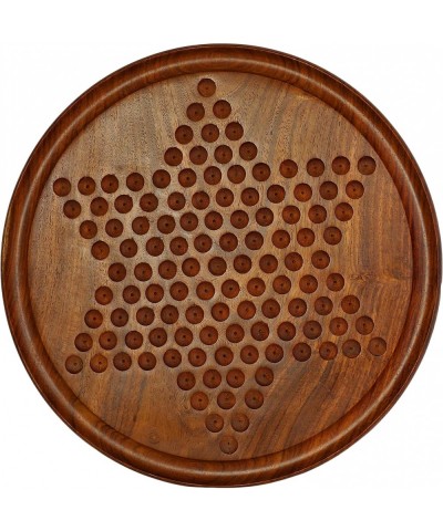 Game Chinese Checkers with Marbles Handcrafted Wooden Toys from India $84.73 Dice & Marble Games