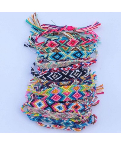 12 PCS Nepal Woven Friendship Bracelets with a Sliding Knot Closure for Women Teens and Girls Color may vary $29.84 Kids' Dre...