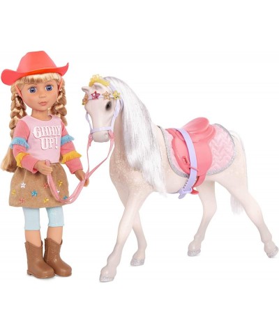 Dolls by Battat - Floe 14" Poseable Fashion Doll with Horseback Riding Outfit - Dolls for Girls Age 3 & Up Blonde $37.85 Dolls