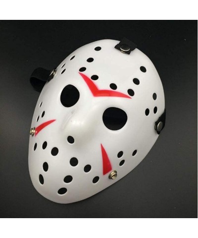 Halloween Jason Face Mask Retro Thicken Horro for Festivals Masquerade Party Carnival $19.02 Kids' Dress-Up Accessories