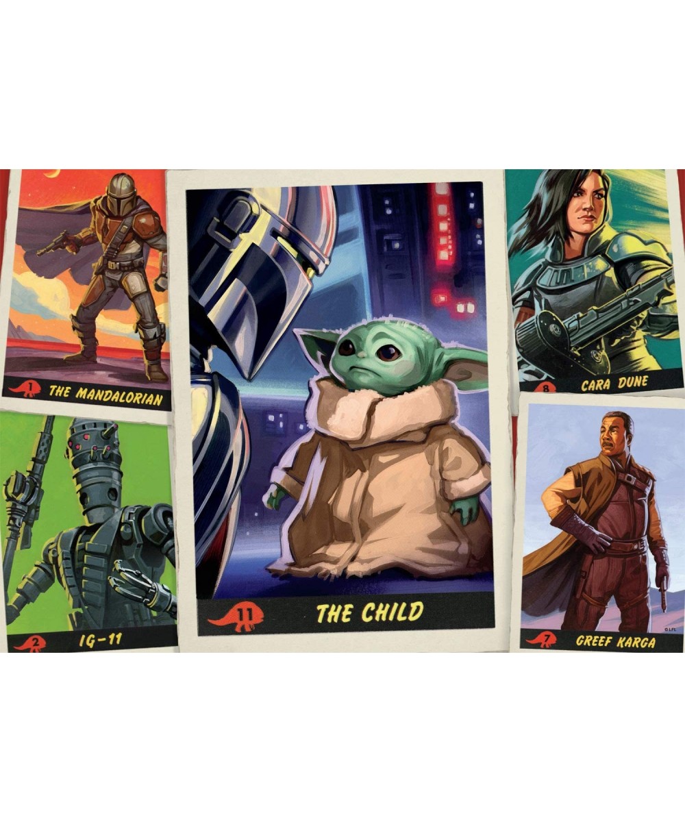 Star Wars: The Mandalorian - Trading Cards - 500 Piece Jigsaw Puzzle $16.89 Jigsaw Puzzles