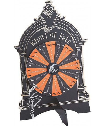 Halloween Fortune Wheel of Fate Game (Wood) Halloween Party Decor $54.51 Board Games