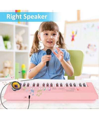 37 Keys Electric Kids Piano with Microphone Musical Toy Piano for Kids Ages 3-5 Portable Electronic Keyboard Piano Learning T...