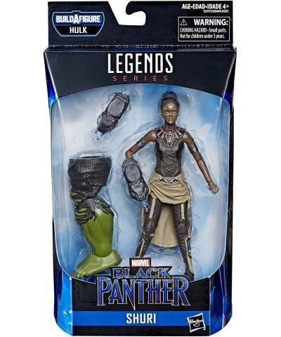 Marvel Legends Series Black Panther Shuri 6" Collectible Action Figure Toy for Ages 6 & Up with Accessories & Build-A-Figurep...