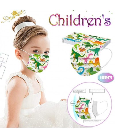 100Pcs Kids Disposable Face_Mask - Childrens Face_Mask Assorted Colors Cute Cartoon Design Face_Masks with Nose Wire & Elasti...