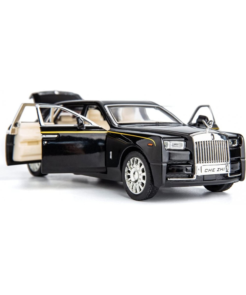 1/32 Rolls-Royce Phantom Model Car Zinc Alloy Pull Back Toy car with Sound and Light for Kids Boy Girl Gift(Black) $31.98 Kid...