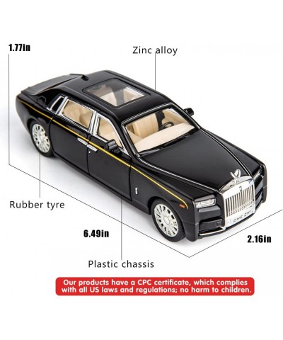 1/32 Rolls-Royce Phantom Model Car Zinc Alloy Pull Back Toy car with Sound and Light for Kids Boy Girl Gift(Black) $31.98 Kid...