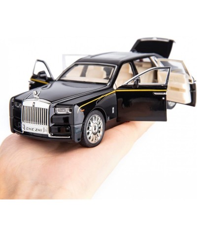 1/32 Rolls-Royce Phantom Model Car Zinc Alloy Pull Back Toy car with Sound and Light for Kids Boy Girl Gift(Black) $31.98 Kid...