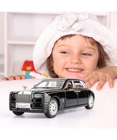 1/32 Rolls-Royce Phantom Model Car Zinc Alloy Pull Back Toy car with Sound and Light for Kids Boy Girl Gift(Black) $31.98 Kid...